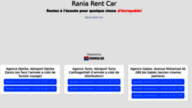 What Rania-rent-car.com website looked like in 2023 (This year)
