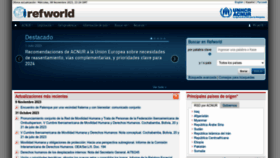 What Refworld.org.es website looked like in 2023 (1 year ago)