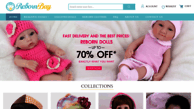 What Rebornbuy.com website looked like in 2023 (This year)