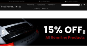 What Rennline.com website looked like in 2023 (This year)
