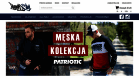What Ryzykostyl.pl website looked like in 2023 (This year)