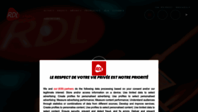 What Rdlradio.fr website looked like in 2023 (This year)