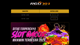 What Rgo303.expert website looked like in 2023 (This year)