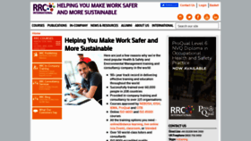 What Rrc.co.uk website looked like in 2023 (This year)