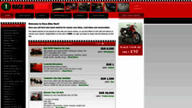 What Racebikemart.com website looked like in 2023 (This year)
