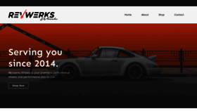 What Revwerks.com website looked like in 2023 (This year)