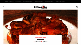 What Reenamoza.com website looked like in 2023 (This year)