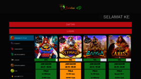 What Rtpsantai4d.com website looked like in 2023 (This year)