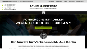 What Ra-feiertag.de website looked like in 2023 (This year)