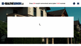 What Realitniservery.cz website looked like in 2023 (This year)