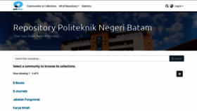 What Repository.polibatam.ac.id website looked like in 2023 (This year)