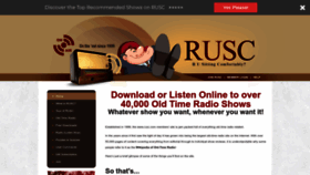 What Rusc.com website looked like in 2023 (This year)