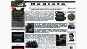 What Radista.info website looked like in 2023 (This year)