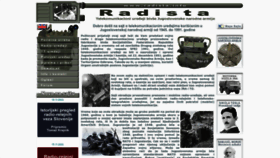 What Radista.info website looked like in 2023 (1 year ago)