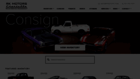 What Rkmotorscharlotte.com website looked like in 2023 (This year)