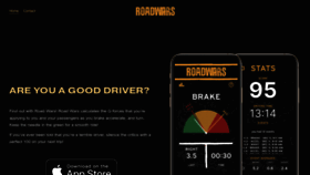 What Roadwars.com website looked like in 2023 (This year)