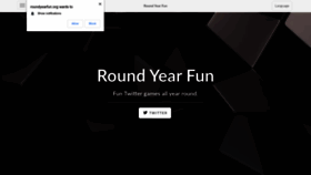 What Roundyearfun.com website looked like in 2023 (This year)