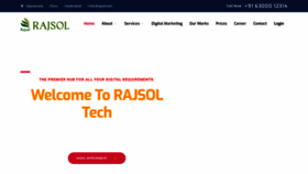 What Rajsol.in website looked like in 2023 (This year)
