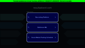 What Resultadosrd.com website looked like in 2023 (This year)
