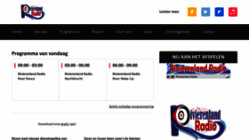 What Rivierenland-radio.nl website looks like in 2024 