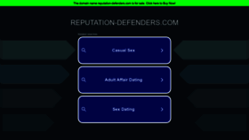 What Reputation-defenders.com website looks like in 2024 