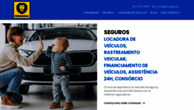 What Romagnaseguros.com website looks like in 2024 