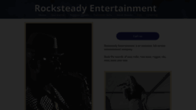 What Rocksteadyentertainment.co.uk website looked like in 2024 (1 year ago)