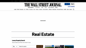 What Realestatejournal.com website looks like in 2024 