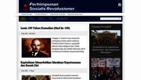 What Revolusioner.org website looks like in 2024 