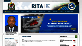 What Rita.go.tz website looks like in 2024 