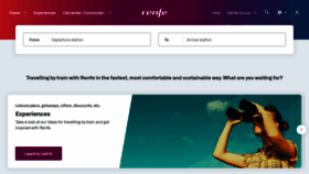 What Renfe.com website looks like in 2024 