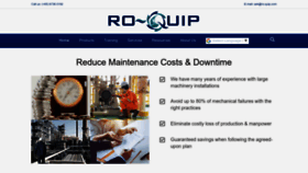 What Ro-quip.com website looks like in 2024 