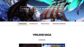 What Readmangavinlandsaga.land website looks like in 2024 
