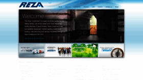 What Reza.com website looks like in 2024 