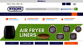 What Rysons.com website looks like in 2024 