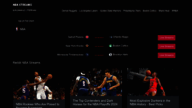 What Rnbastreams.com website looks like in 2024 