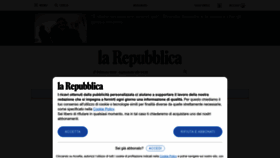 What Repubblica.it website looked like in 2024 (2 years ago)