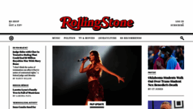 What Rollingstone.com website looks like in 2024 