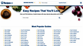 What Recipe4living.com website looks like in 2024 