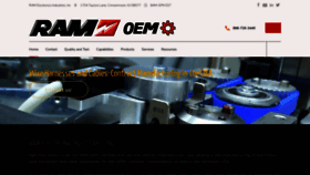 What Ramelectronics.net website looked like in 2024 (2 years ago)