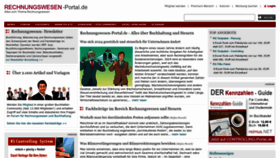 What Rechnungswesen-portal.de website looks like in 2024 
