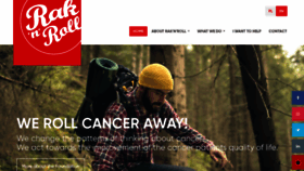 What Raknroll.pl website looked like in 2024 (1 year ago)