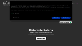 What Ratana.it website looks like in 2024 