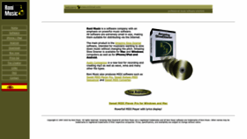 What Ronimusic.com website looks like in 2024 