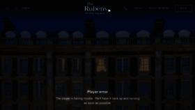 What Rubenshotel.com website looks like in 2024 