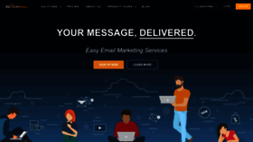 What Reachmail.net website looked like in 2024 (2 years ago)