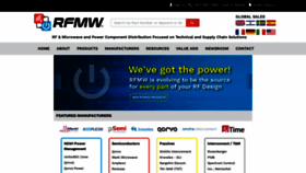 What Rfmw.com website looks like in 2024 