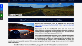 What Roadtrippin.fr website looks like in 2024 