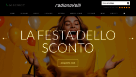 What Radionovelli.it website looks like in 2024 