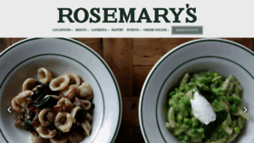 What Rosemarysnyc.com website looks like in 2024 
